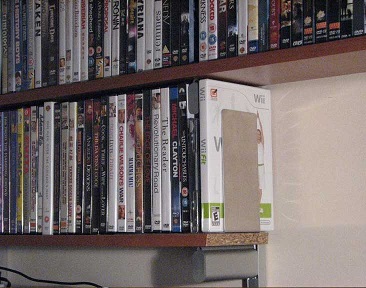 Click Shelving for DVD's